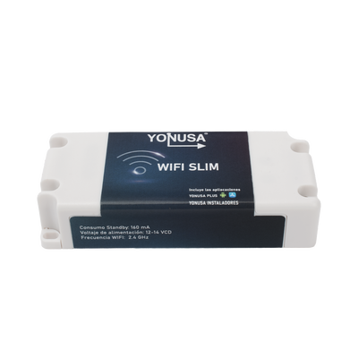 Modulo WIFI SLIM para uso en Energizadores YONUSA / Aplicación sin costo / Botón de Pánico