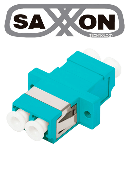 SAXXON JALC3CD - Adaptador unitario de fibra / Para LC / OM3 / AQUA / Duplex buenfinsaxxon