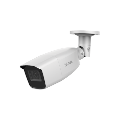 Bala TURBOHD 2 Megapíxel (1080p) / Lente Var. 2.8 a 12 mm / CLIMAS EXTREMOS / IR EXIR Inteligente 40 mts / Exterior IP66 / TVI-AHD-CVI-CVBS / dWDR