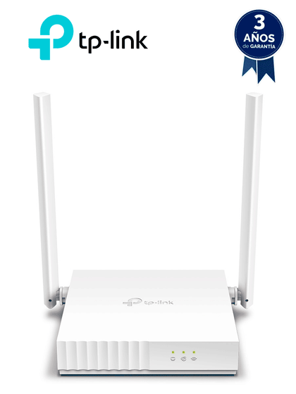 TP-LINK TL-WR820N - Router inalámbrico WISP de 2.4 GHz de 300 Mbps con 2 antenas externas omnidireccionales de 5 dBi, 2 puertos LAN 10/100 Mbps y 1 puerto WAN 10/100 Mbps.ANITPLI