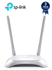 TP-LINK TL-WR850N - Ruteador Inalambrico/ Velocidad de Hasta 300Mbps/ WiFi 4 802.11n & b & g 2.4 GHz/ 2 Antenas Fijas Para WiFi/ 1 Puerto WAN FE para Conexion a Internet/, 4 puertos LAN FE/ Ideal para Servicios WISP & Casa & Pequeños Negocios TL