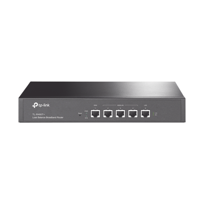 Router Balanceador de Carga Multi-Wan, 1 puerto LAN 10/100 Mbps, 1 puerto WAN 10/100 Mbps, 3 puertos Auto configurables LAN/WAN, Sesiones Concurrentes 30,000 para Negocios Pequeños y Medianos