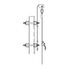 Línea de Vida hasta 45.7 Metros (150 pies). Compatible con línea Super Titan. Carro de Seg. NO INCLUIDO.