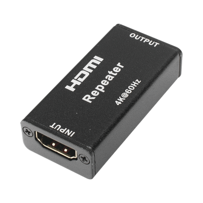 Adaptador HDMI para Amplificar o Repetir la señal de los cables HDMI (Booster) a una distancia de 40 metros / Soporta resoluciones 4K x 2K.