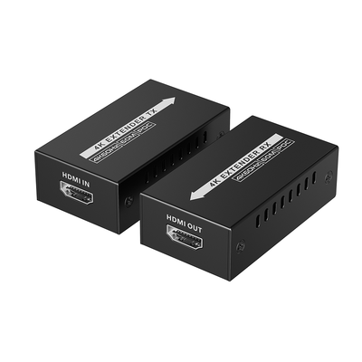 Kit extensor HDMI de tamaño mini | 4K60Hz a 60 metros con PoC | sobre Cat6