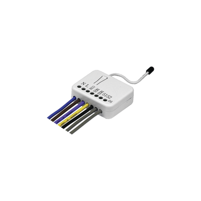 Modulo de relevador, tecnología inalámbrica Z-WAVE, compatible con HUB HC7, panel de alarma L5210, L7000, Total Connect y Alarm.Com