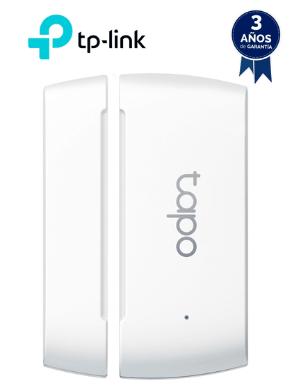 TP-LINK - Tapo T110 - Sensor de contacto inteligente , para puertas y ventanas, Necesita HUB TAPO TPL1170001