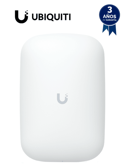 UBIQUITI U6-EXTENDER - Extensor de Red UniFi WiFi 6/ Conexión directa a corriente alterna/ Conexión Inalámbrica a través de Wireless Uplink/ Administrable a través de UniFi Controller/ Frecuencia de comunicación a 2.4GHz y 5GHzpreventa