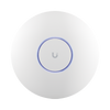 Access Point UniFi WiFi 7 Pro soporta 6 GHz, para interior en techo, 6 streams totales, MU-MIMO 2x2 en cada banda, tribanda, puerto 2.5 GBE. NO incluye POE