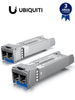 UBIQUITI UACC-OM-SM-10G-D-2 - Paquete de 2 transceptores SFP+ monomodo de 10 Gbps con conectores LC, compatibles con UFiber MCI2Q125