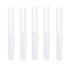 Paquete de 5 Access Point UniFi doble banda para exterior, antenas desmontables 360° , 802.11ac MIMO 2X2, hasta 100 usuarios por equipo. 802.3af, Sin PoE´s