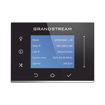 Conmutador IP-PBX para hasta 1000 usuarios y 150 llamadas simultaneas, 4FXO, 4FXS, solución para PyMEs