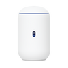 UniFi Dream Router con WiFi 6, 4 puertos LAN Gigabit de los cuales 2 son POE 802.3af. Aplicaciones UniFi Network, Protect y Access pre-instaladas. Pantalla LCD