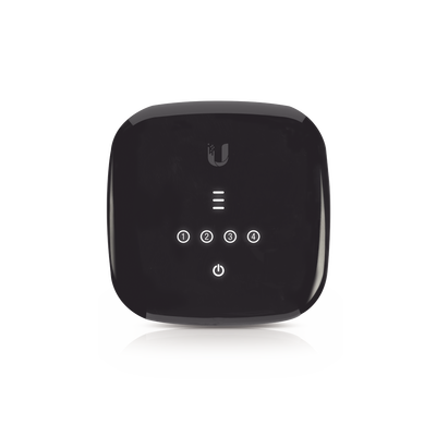 UFiber WiFi 802.11n GPON ONU, Unidad de red óptica con 1 puerto WAN GPON (SC/APC) + 4 puertos LAN Gigabit Ethernet