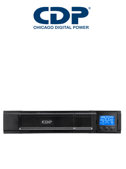 CDP UPO11-2RT AX - UPS Online / 2000VA / 2000W / 8 Terminales de salida / 4 Terminales programables / Pantalla LCD / 5min a plena carga /