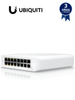 UBIQUITI USW-LITE-16-POE - Switch UniFi Lite, PoE administrable, con 16 puertos 10/100/1000 Mbps y 8 puertos 802.3af/at, con un presupuesto PoE de 45W UBM3