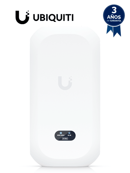 UBIQUITI UVC-AI-THETA - Camára IP Ultra compacta para interiores, Lente de 8 Megapixeles 4K y Lente de 6 Megapixeles 4K Panoramico 360º, Deteccion avanzada IA, 1 puerto de Video Theta, 1 puerto de Audio Theta, PoE JO