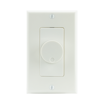 Perilla de control de volumen | 100W | igualación de impedancia | placa frontal de estilo decorativo | almendra/marfil/blanco incluida