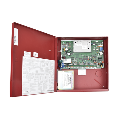 Panel Hibrido de Incendio e Intrusión, Hasta 32 Zonas Cableadas o Inalámbricas, 24 Zonas V-Plex, 2 Particiones, Compatible con AlarmNet y Total Connect