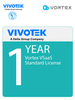 VIVOTEK VORTEX Standard License - Licencia VORTEX Standard para 1 camara, Plan Anual, Respaldo Manual de Videos Ilimitados en la Nube