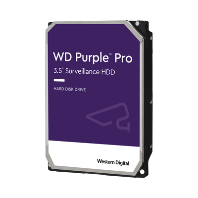 Disco Duro Purple Pro de 10 TB / 7200 RPM / Optimizado para Soluciones de Videovigilancia con Analiticos (Meta Data) / Uso 24-7 / 5 Años de Garantia