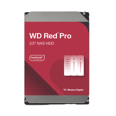 Disco Duro Red Pro de 10TB / 7200 RPM / Optimizado para NAS / Uso 24-7 / 5 Años de Garantia