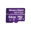 Memoria microSD de 64GB PURPLE, Especializada Para Videovigilancia, 10 VECES MAYOR DURACIÓN, 3 AÑOS DE GARANTIA