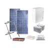 Kit Solar Witek de 28 W con 5 Puertos PoE 802.3 af y PoE Pasivo 24 V para alimentar Camaras IP y un Enlace Punto a Punto en 24 Vcc