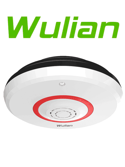 WULIAN ZIREN - Sirena con Estrobo para interiores con conexión a Brain por protocolo Zigbee /Envío de Alertas de Intrusión a Smartphone por medio de App Dora Home/ Conexión a 110VCA/ 85 dB