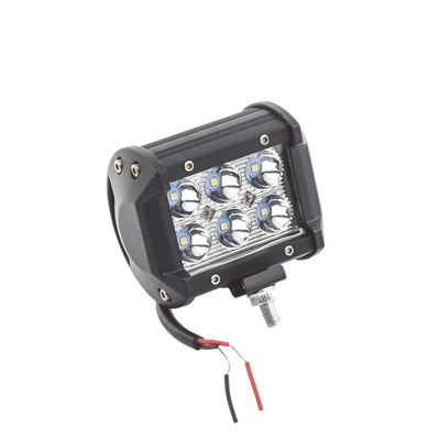 Luz de Trabajo de 6 LED, 1500 Lúmenes, 9 Watts, 10-30 Vcc, IP67, 4 pulgadas