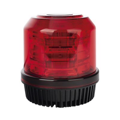 Burbuja brillante de 12 LEDs, color rojo, montaje fijo