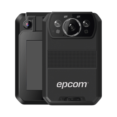 Body Camera para Seguridad / Video 4K / GPS Interconstruido / Conexión 4G-LTE / WiFi / Bluetooth / Sistema Basado en Android / Exterior IP66