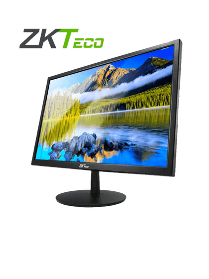 ZKTECO ZD192KSB - Monitor LED HD de 19 pulgadas / Operación 24/7 Ideal para Seguridad/ Resolución 1440 x 900 / 1 Entrada de video HDMI y 1 VGA / Ángulo de Visión Horizontal 170° / Soporte VESA / Incluye Cable HDMI / Sin Altavoces ZKO MCI2Q125