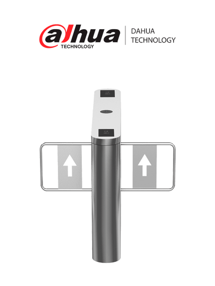 DAHUA DHI-ASGB621K-D - Barrera de Medio Cuerpo Central/ Bidireccional/ 5 Millones de ciclos/ Tiempo Ajustable 0.5 s-60 s/ 20-60 Personas por Minuto/ Carril de 600 mm/ 12 Pares de IR/ Exterior Protegido-Interior/ Compatible DHI-ASGB610K-L y DHI-ASGB611K-R