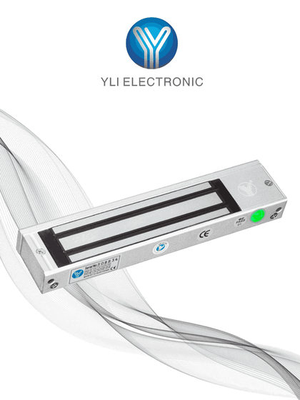 YLI YM500NLED - Cerradura Magnética con Indicador Led para Control de Acceso / Uso rudo / Interior / Fuerza de Sujeción 500 kg o 1200 Lb / Voltaje Doble 12 ó 24 VDC / Compatible con Soporte MBK500NZL Ayli10