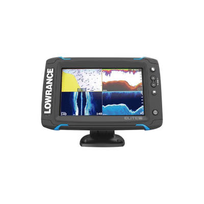 Elite-7 Ti Fishfinder / Chartplotter de 7 pulgadas con pantalla LED retroiluminada de alto brillo con tecnología CHIRP, DownScan ™ y StructureScan ™, incorporada. Incluye transducer total scan