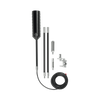 Antena Omnidireccional para Amplificador o Modem 4G/3G | Con montaje para espejo de Trailer | Rangos de frecuencia 700-900 MHz, 1710-2270 MHz | Ganancia Máxima 3.5 dBi.