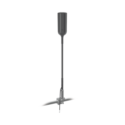 Antena Omnidireccional para Amplificador o Modem 4G/3G | Con montaje para espejo de Tractocamión | Rangos de frecuencia 700-900 MHz, 1710-2270 MHz | Ganancia Máxima 4.3 dBi.