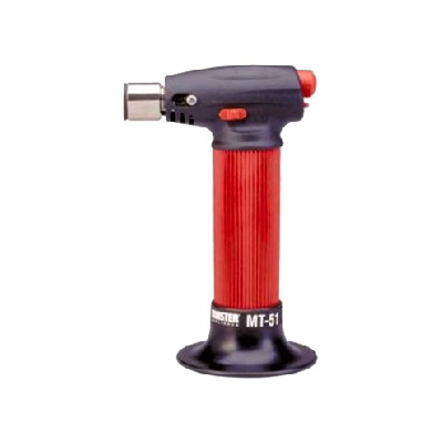 Micro Antorcha MASTER MT-51 de Gas Butano, auto-ignición, flama ajustable.