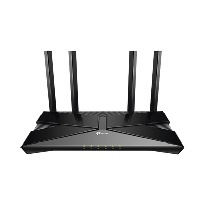 Router de juegos de banda triple AX10 hasta 1501Mbps MU-MIMO 1 puerto WAN 1G y 4 puertos LAN 10/100/1000 Mbps y 4 antenas.