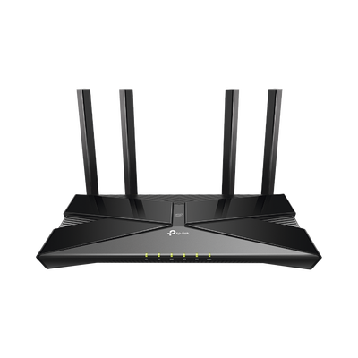 Router de juegos de banda triple AX50 hasta 2976Mbps MU-MIMO 1 puerto WAN 1G y 4 puertos LAN 10/100/1000 Mbps, 1 puerto USB 3.0 y 4 antenas.