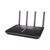 Router inalámbrico AC 3150 doble banda 1 puerto WAN 10/100/1000 Mbps y 4 puertos LAN 10/100/1000 Mbps, 1 puerto USB 3.0 y 1 puerto USB 2.0