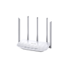 Router Inalámbrico doble banda AC, 2.4 GHz y 5 GHz Hasta 1350 Mbps, 5 antenas externas omnidireccional, 4 Puertos LAN 10/100 Mbps, 1 Puerto WAN 10/100 Mbps