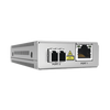 Convertidor de medios Gigabit Ethernet a fibra óptica, conector LC, multimodo (MMF), distancia de 220 hasta 500 m, con fuente de alimentación multi-región