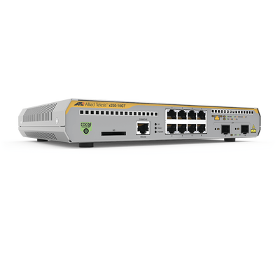 Switch Administrable Capa 3, 8 puertos 10/100/1000 Mbps + 2 puertos SFP Gigabit