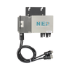 Microinversor para 2 Modulos de Hasta 360W de Interconexión a  Red Eléctrica 110 Vca, IP67 con Cable Troncal Incluido