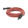 Cable Fotovoltaico, 2.5 m, Rojo, Calibre 10 AWG con Terminal MC4-M en Ambos Extremos