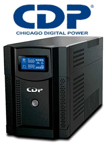 CDP UPRS1508 - UPS Iinteractivo / 1500VA / 1050W  / Onda senoidal pura / Voltaje de entrada 120VCA / 8 Terminales de salida
