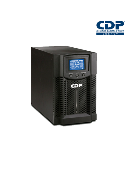 CDP UPO11-2 AX UPS Online / 2000VA / 2000W / 8 Terminales de las cuales 4 son programables / Pantalla LCD / Entrada para banco de baterías / Respaldo 6 minutos carga completa / REQUIERE CLAVIJA O ADAPTADOR NEMA 5-20R
