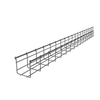 Charola tipo malla 105/100 mm, con acabado Electro Zinc,  hasta 167 cables Cat6, tramo 3 m